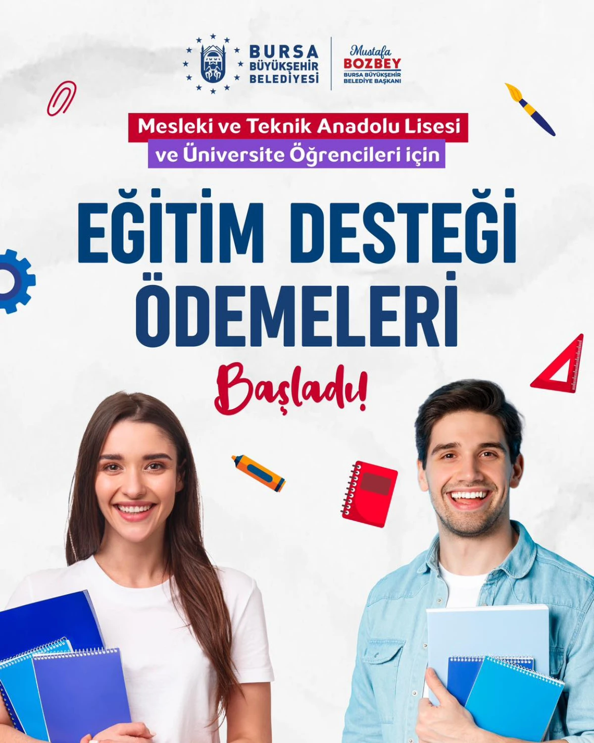 GEN&Ccedil;LERİN GELECEĞİNE B&Uuml;Y&Uuml;KŞEHİR DESTEĞİ
