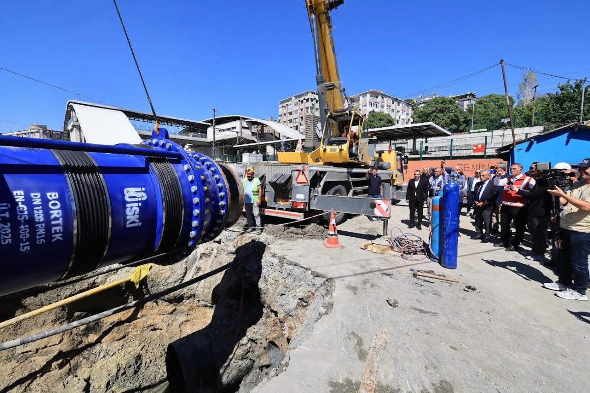 İBB BAŞKANVEKİLİ NURİ ASLAN; İSTANBUL'UN ALTYAPISINI, İSKİ ALTYAPISINI G&Uuml;&Ccedil;LENDİRİYORUZ
