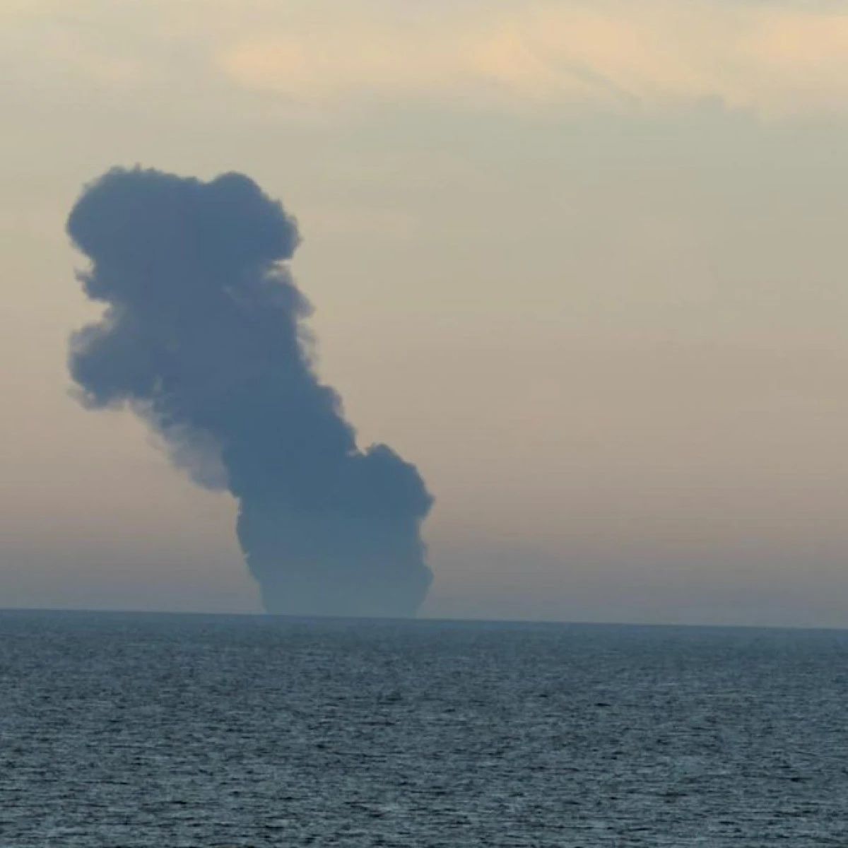 Kandıra Açıklarında Yabancı Menşeli Gemide Patlama