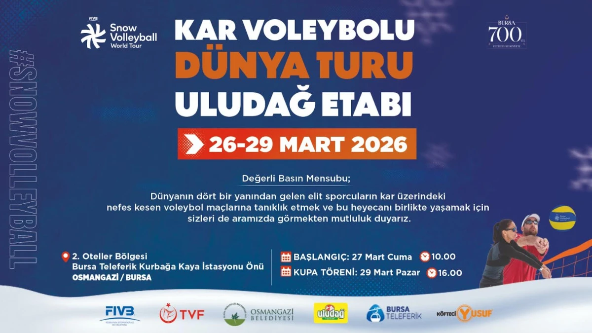 Kar Voleybolu D&uuml;nya Turu Uludağ Etabı