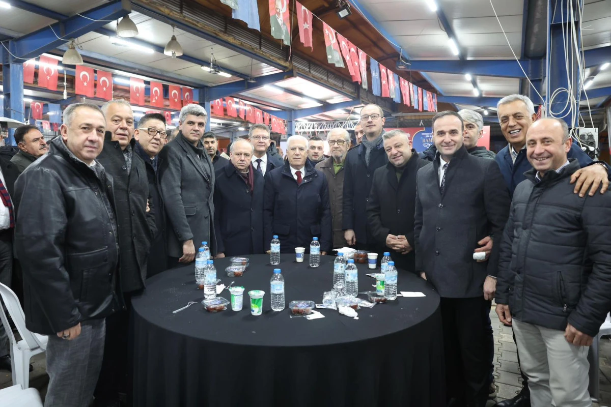 Kardeşlik sofrası Karacabey&rsquo;de kuruldu