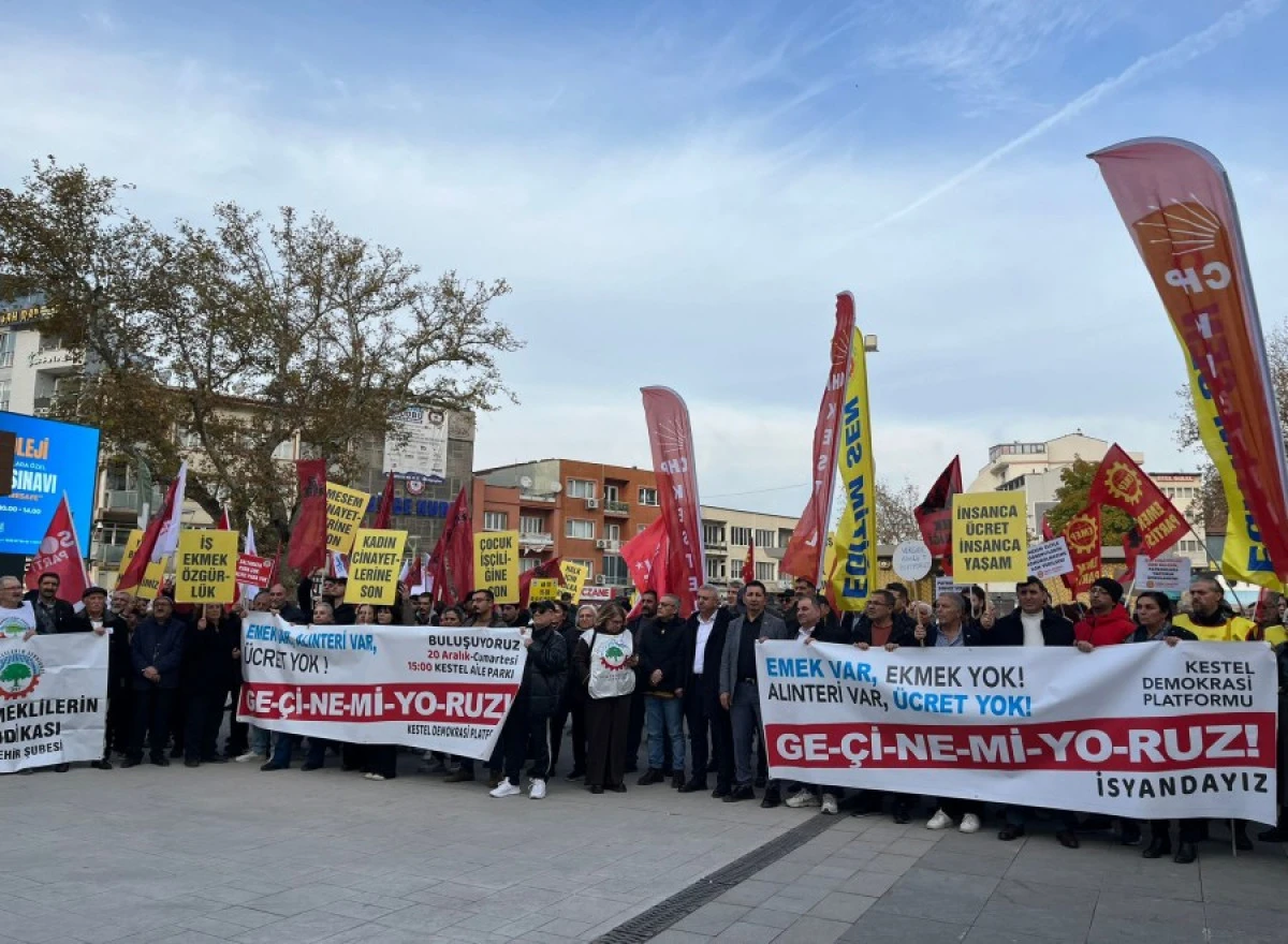 Kestel'de "Ge&ccedil;inemiyoruz" y&uuml;r&uuml;y&uuml;ş&uuml;