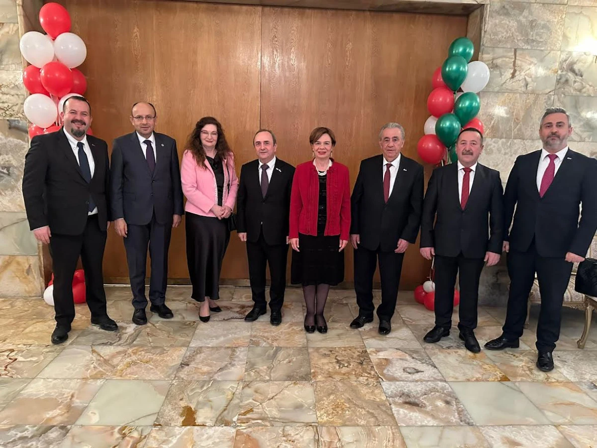 KIRCAALİSİAD, Bulgaristan B&uuml;y&uuml;kel&ccedil;iliğinin Ankara&rsquo;da D&uuml;zenlediği &Ouml;zel Davete Katıldı