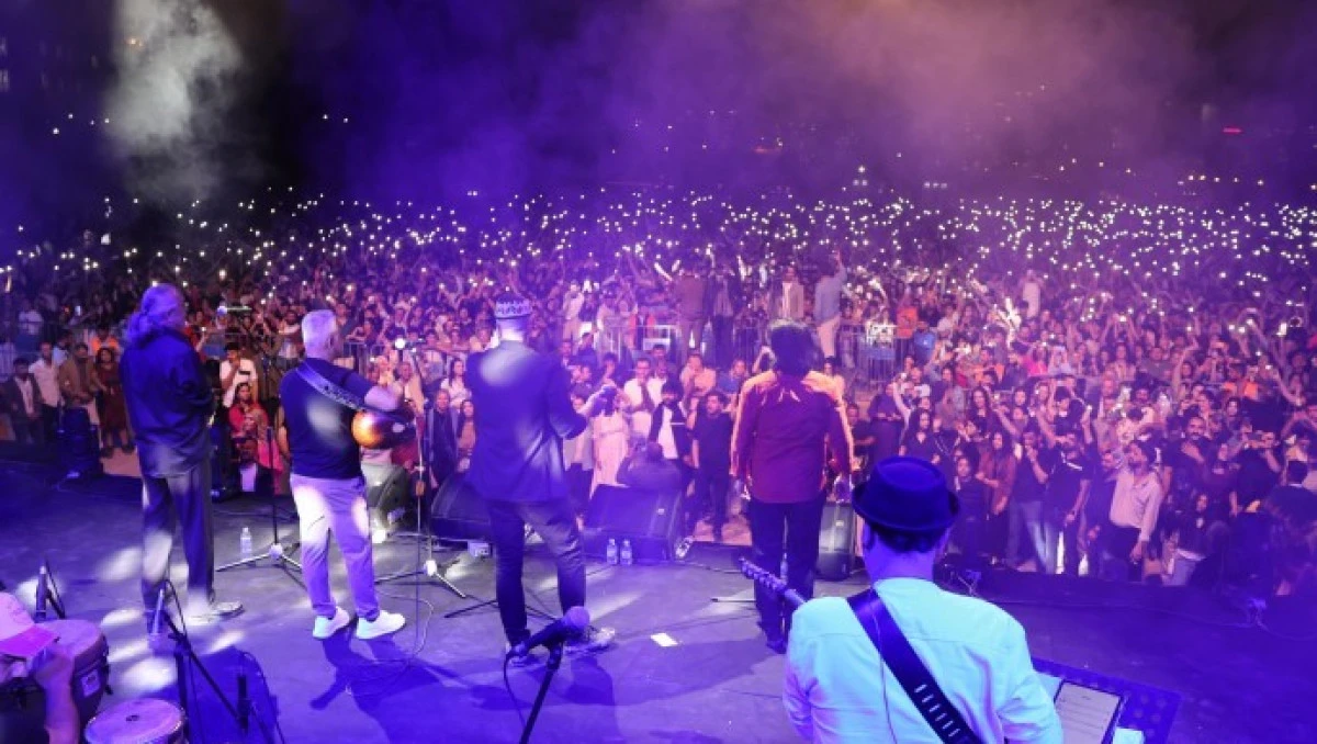 Mardin&rsquo;de on binler Koma Amed konserinde buluştu