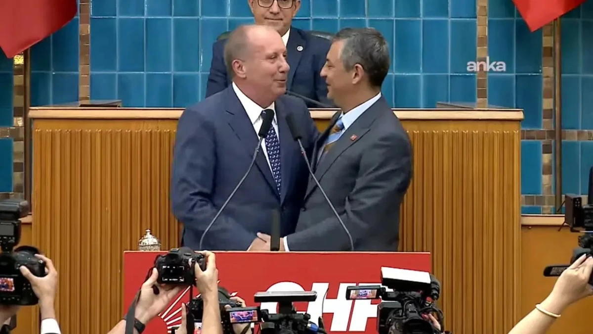 Muharrem İnce resmen CHP'de