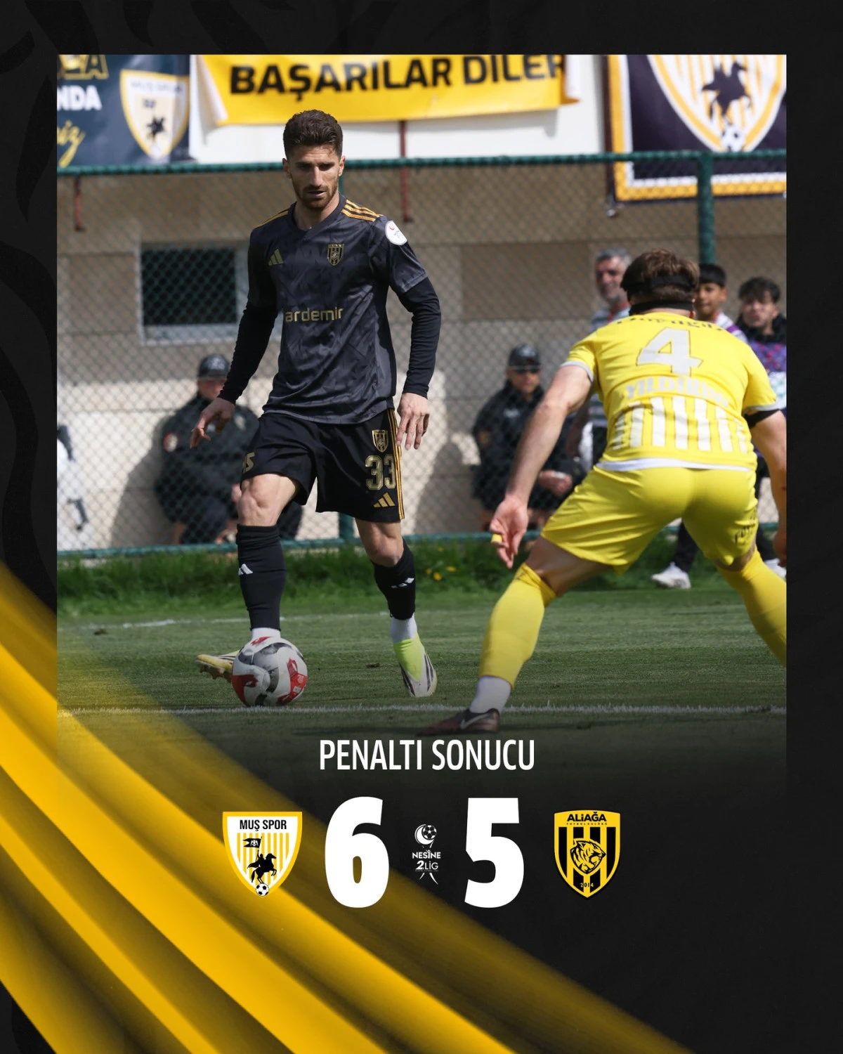 Muşspor 0-0 Aliağa FK ( 6-5 Penaltılar )