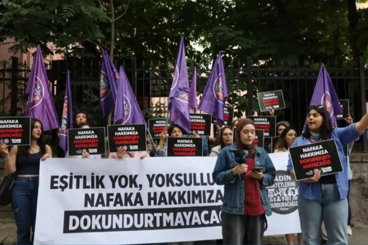 Nafaka d&uuml;zenlemesi kadınların ortak m&uuml;cadelesiyle paketten &ccedil;ıkarıldı