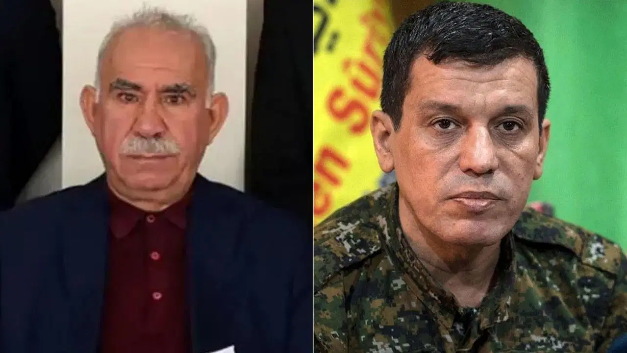 &Ouml;calan, Mazlum Abdi'ye mektup g&ouml;nderdi