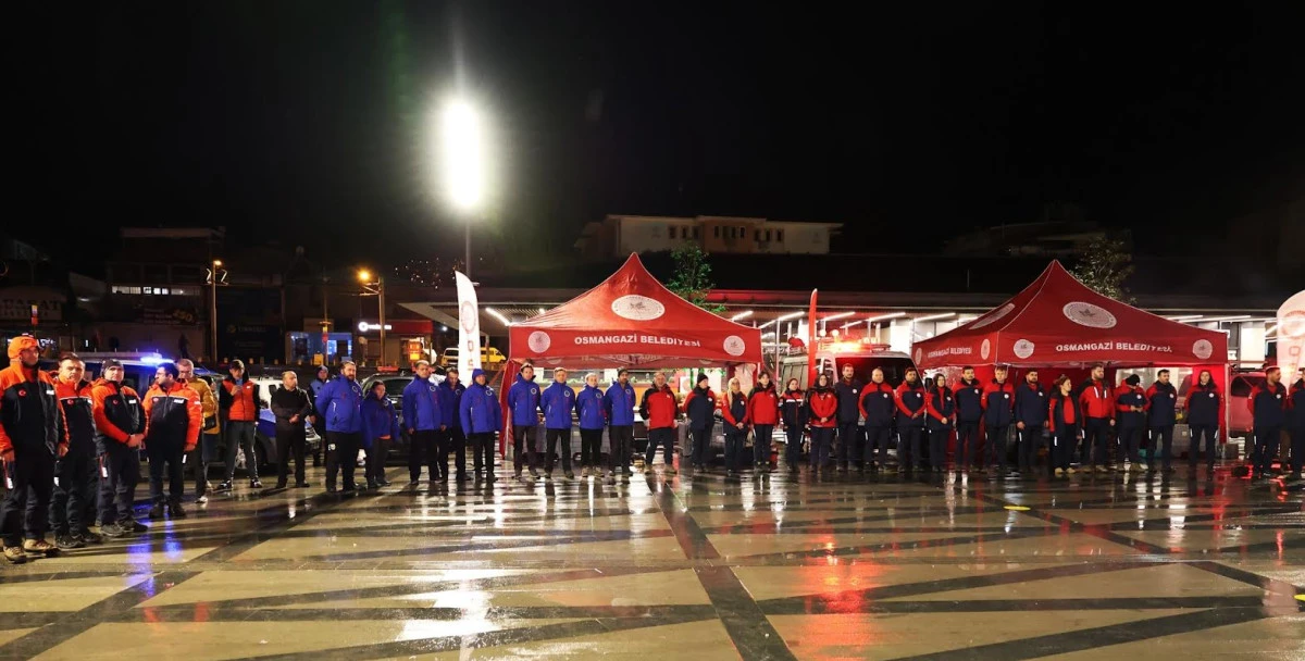 Osmangazi Belediyesi 6 Şubat&rsquo;ı Unutmadı