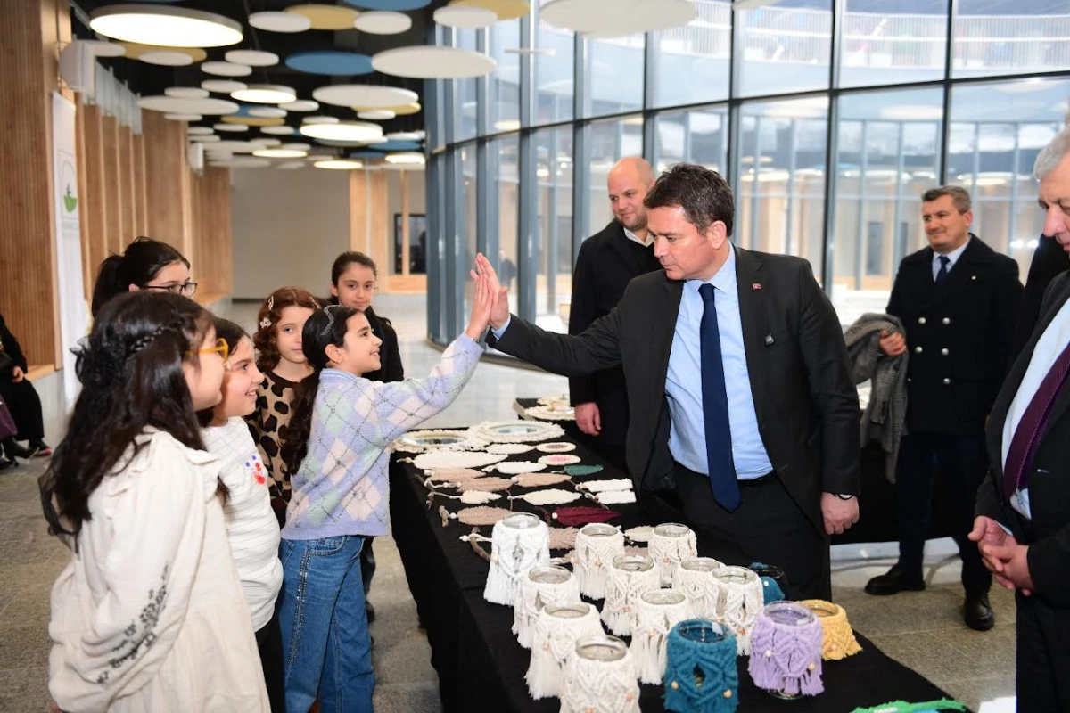 Osmangazi Belediyesi Yetenek Evleri&rsquo;nde Hayaller Eserlere D&ouml;n&uuml;şt&uuml;