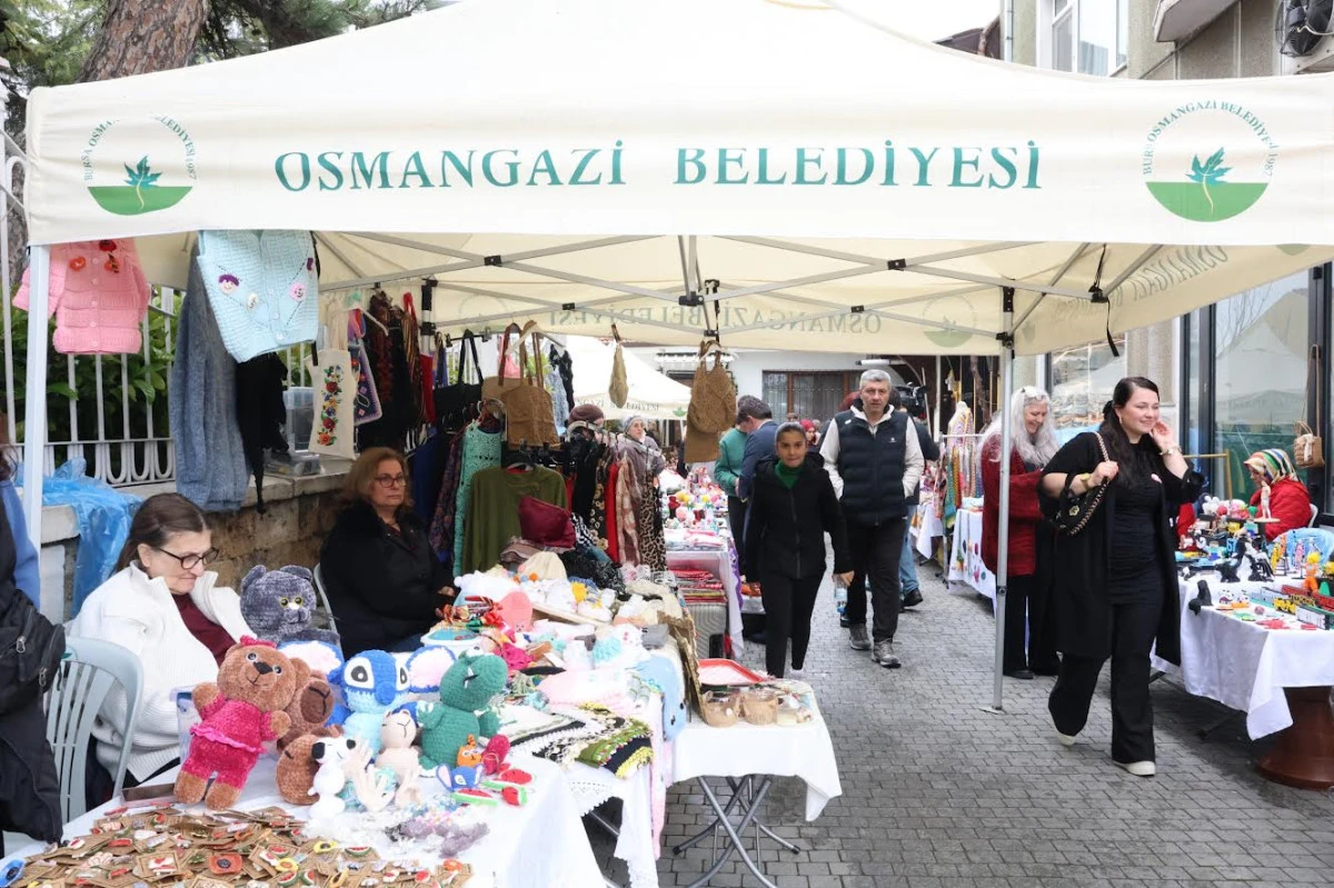 Osmangazi&rsquo;de Kadınların El Emeği B&uuml;y&uuml;k Beğeni Topladı