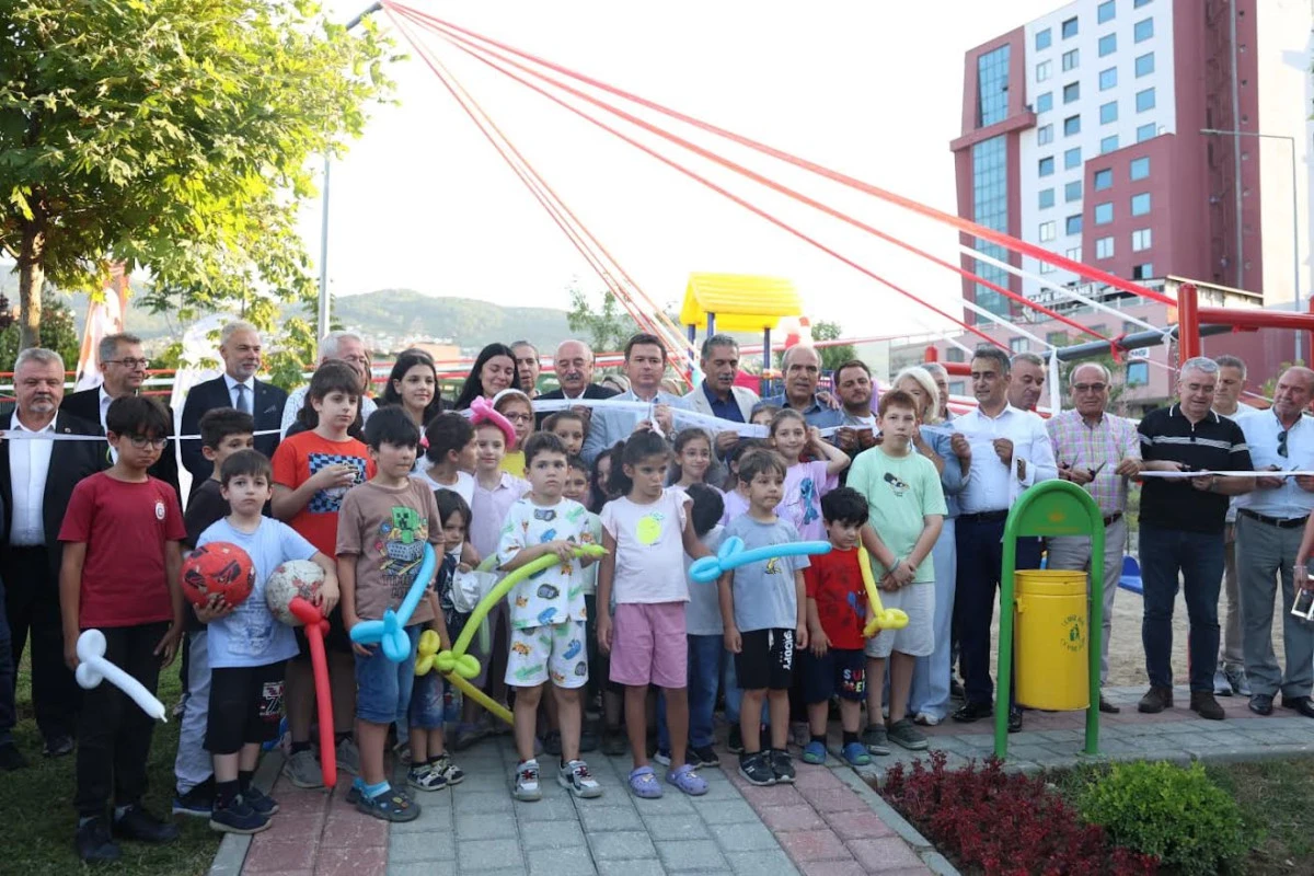 Osmangazi&rsquo;de Lale Karabıyık&rsquo;ın Adı &Ccedil;ocukların Neşesinde Yaşayacak