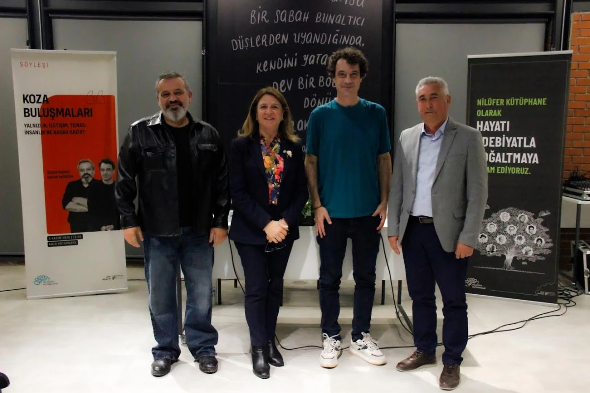 ÖZGÜR MUMCU NİLÜFER’DE OKURLARIYLA BULUŞTU