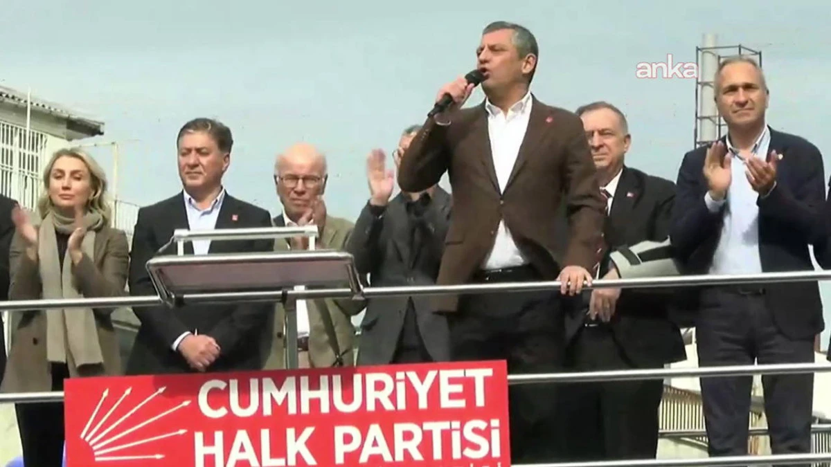 Özgür Özel Çağlayan'dan seslendi: 'Çaresizim diyor başsavcı, çaresizim!'