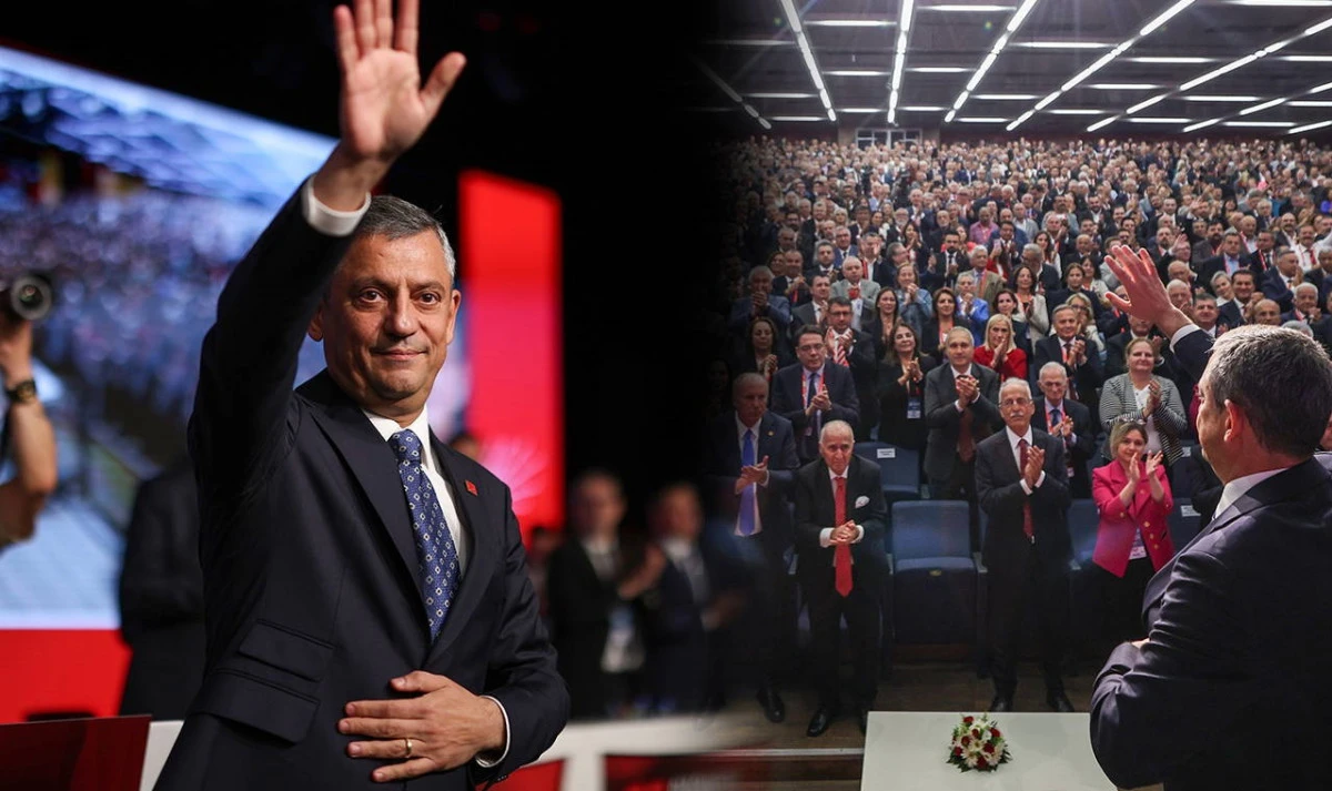 Özgür Özel, CHP'nin 22. Olağanüstü Kurultayı'nda yeniden Genel Başkan seçildi