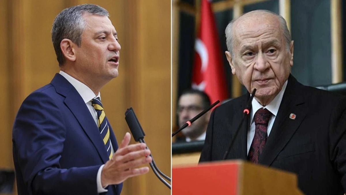 Özgür Özel'den Bahçeli'ye 'Konuşmayan bir tek sensin MHP'li!'