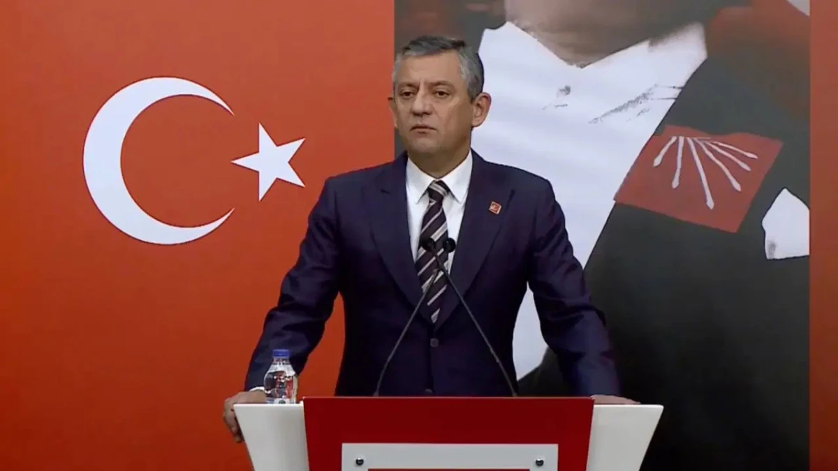 Özgür Özel'den 'seçim' açıklaması