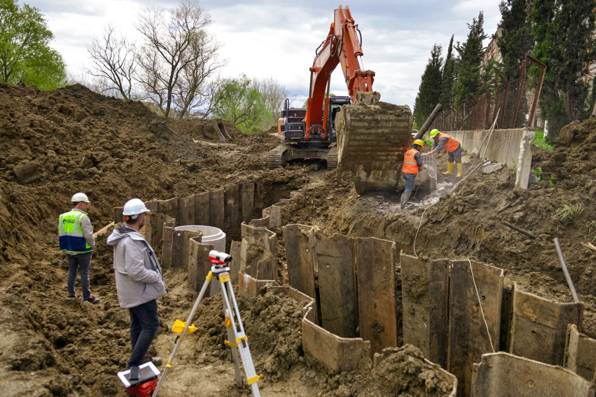 &Ouml;zl&uuml;ce'de altyapıya &ccedil;evreci ve kalıcı &ccedil;&ouml;z&uuml;m