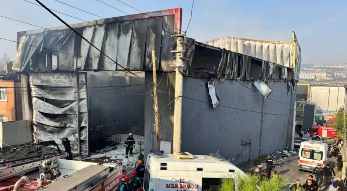 Parfüm imalathanesinde yangın faciası! 6 kişi hayatını kaybetti