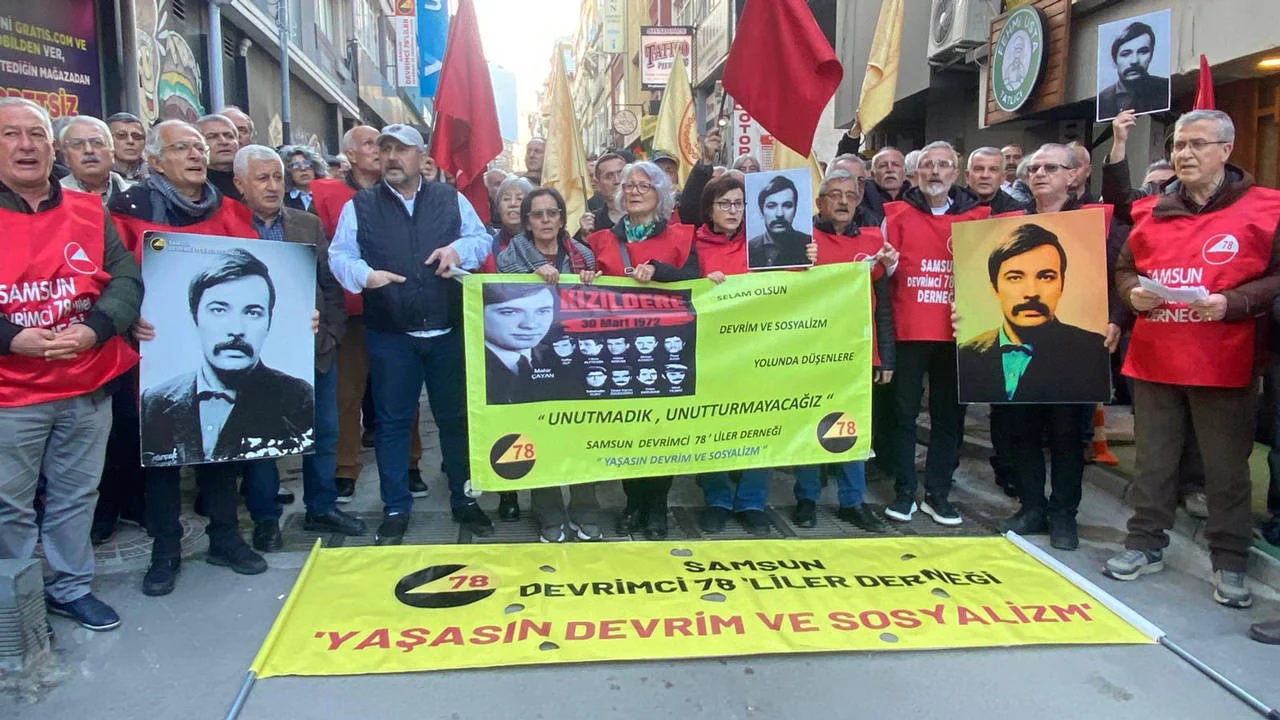 Samsun&rsquo;da Kızıldere anması: &ldquo;Unutmadık, unutturmayacağız&rdquo;