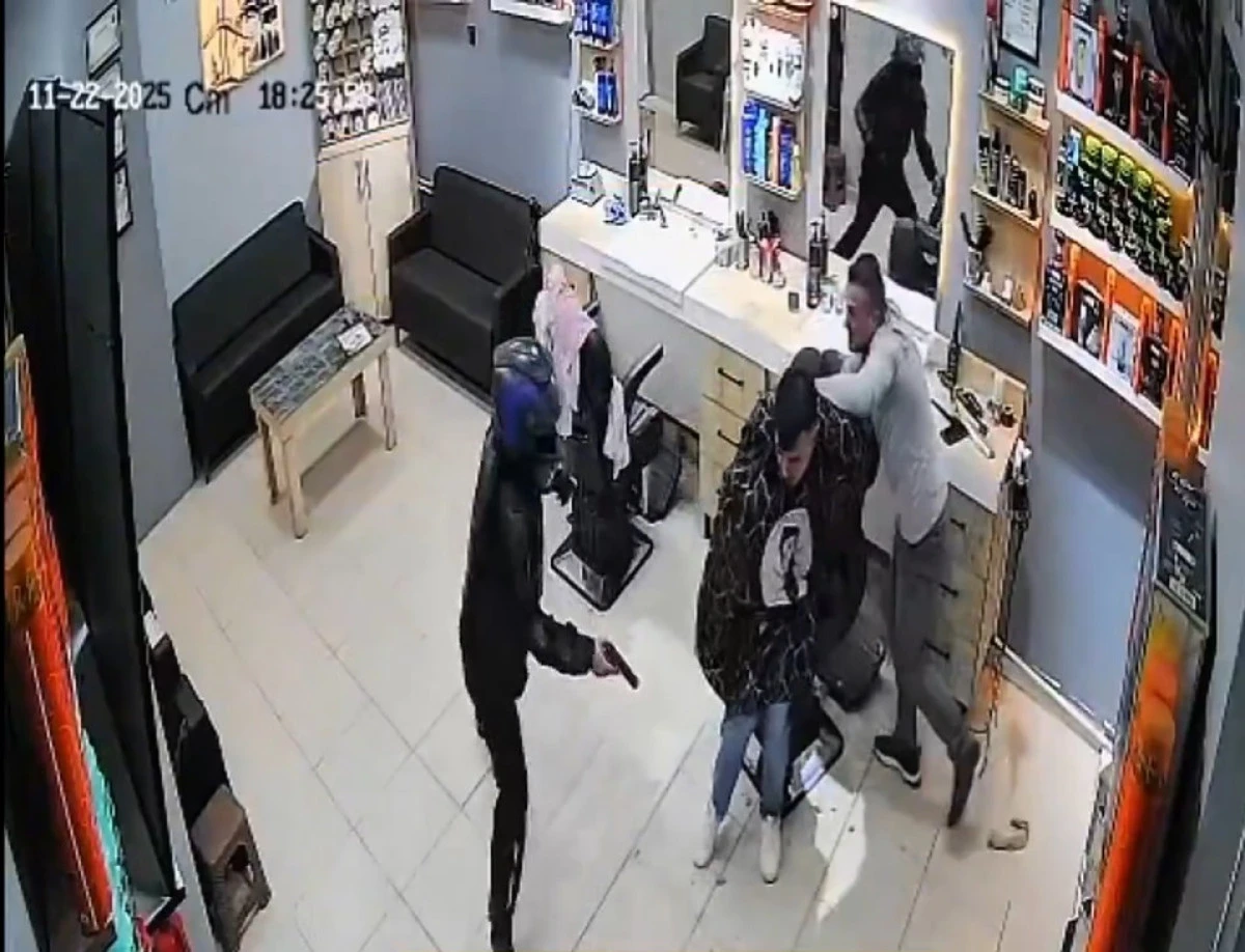 Sinop’ta berber dükkanına silahlı saldırı