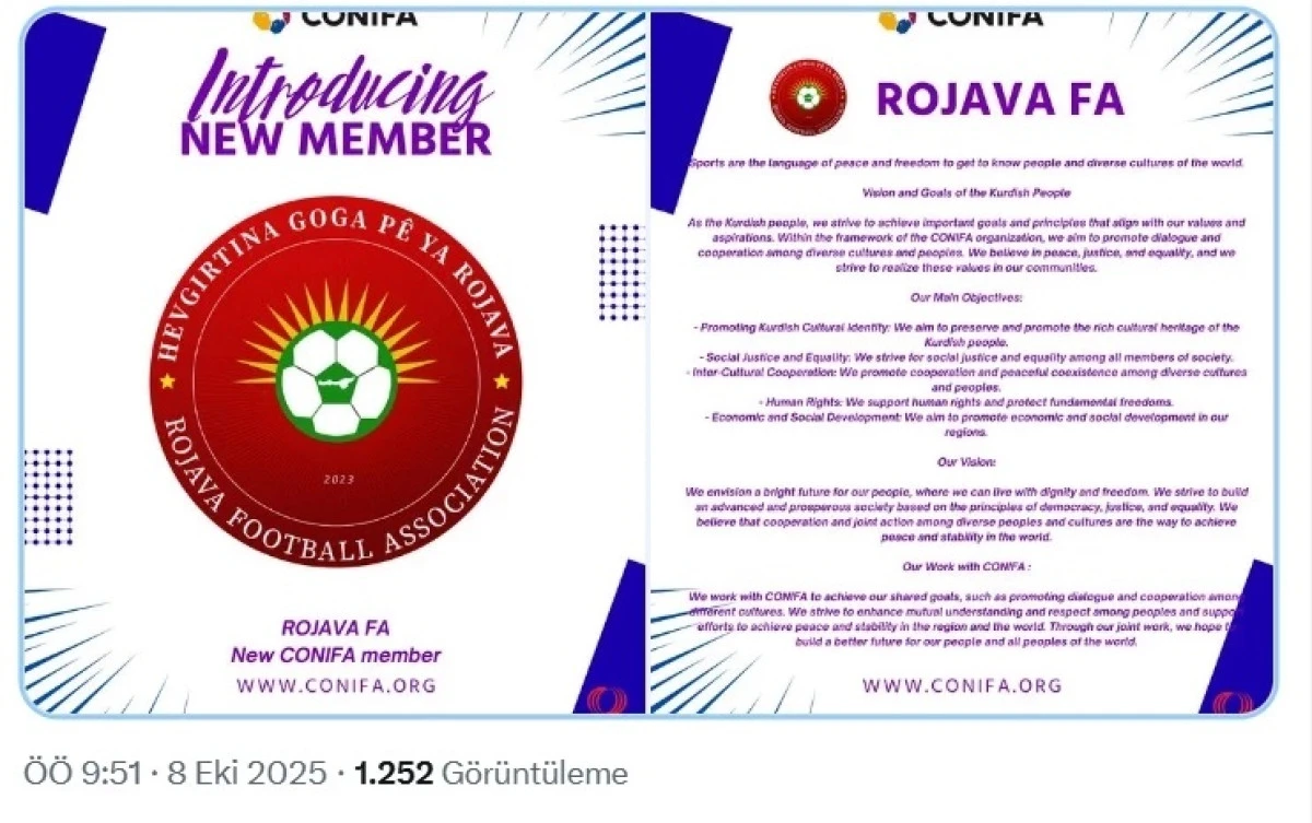 Suriye’de ‘entegrasyon’ beklenirken sözde özerk yönetim futbola el attı
