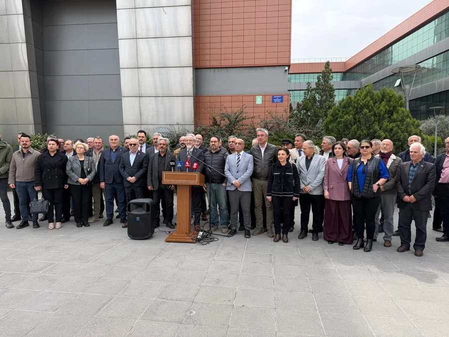 TMMOB Bursa'dan Bozbey'in g&ouml;zaltına alınmasına tepki: Halkın iradesi yok sayılıyor