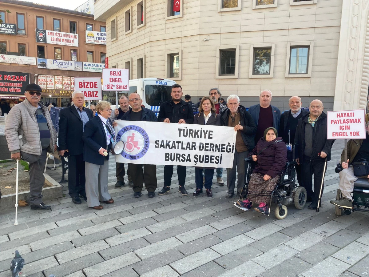 Türkiye Sakatlar Derneği Bursa Şubesinden 3 Aralık Engelliler Günü Mesajı: “Eşit, Erişilebilir ve Kapsayıcı Bir Yaşam İçin Acil Adım Şart”