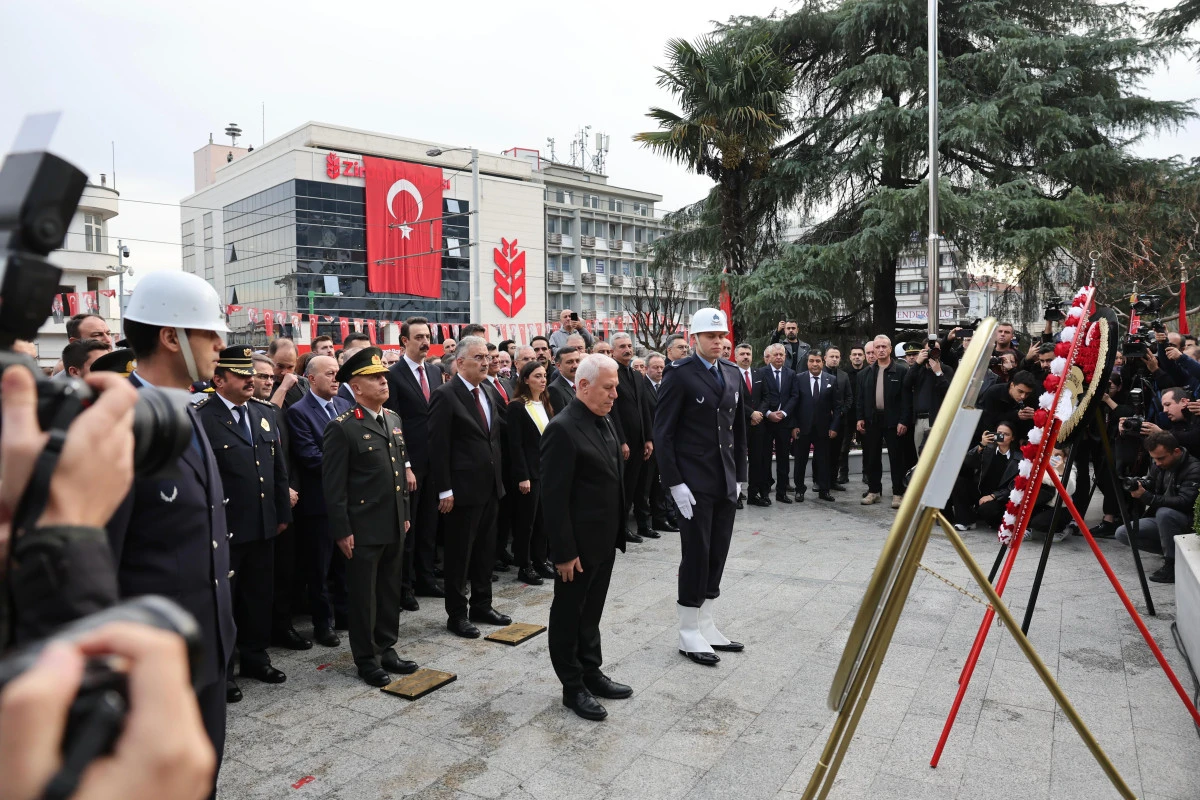  ULU ÖNDER GAZİ MUSTAFA KEMAL ATATÜRK, EBEDİYETE İNTİKALİNİN 87. YIL DÖNÜMÜNDE BURSA’DA TÖRENLERLE ANILDI