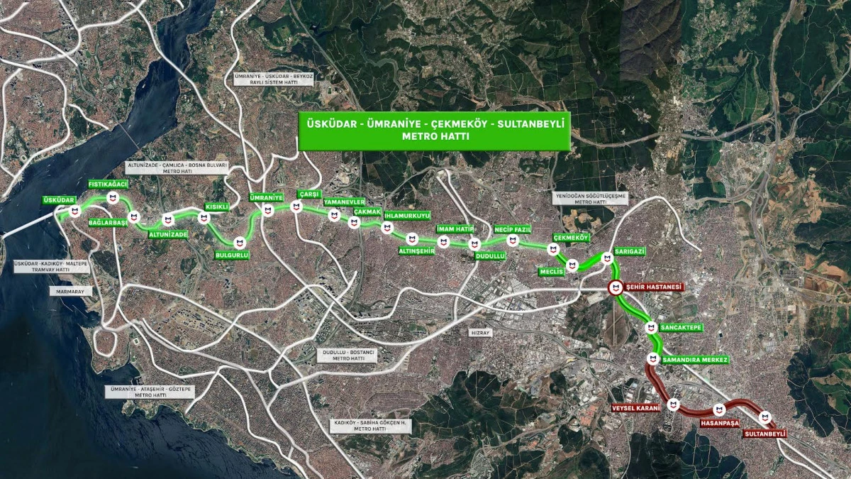 &Uuml;SK&Uuml;DAR&ndash;SULTANBEYLİ ARASI 50 DAKİKAYA D&Uuml;Ş&Uuml;YOR