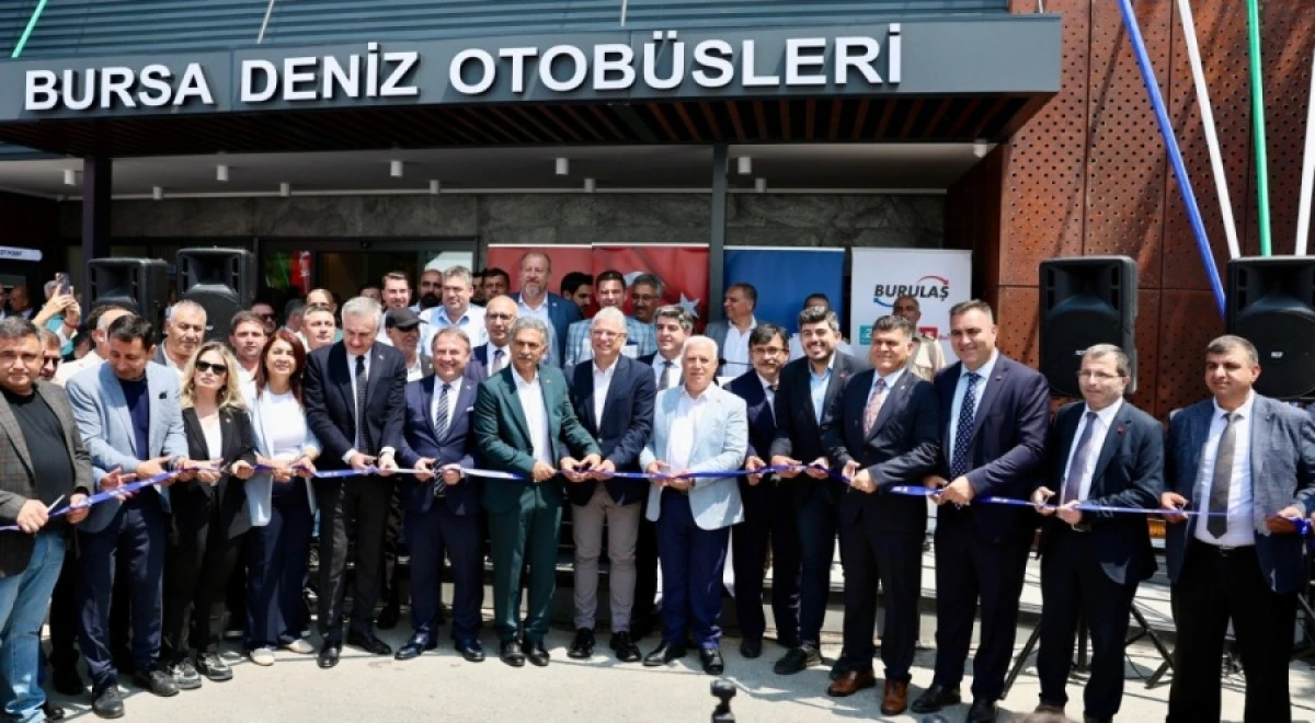 Yenilenen BUDO İskelesi ve hizmet binası açıldı
