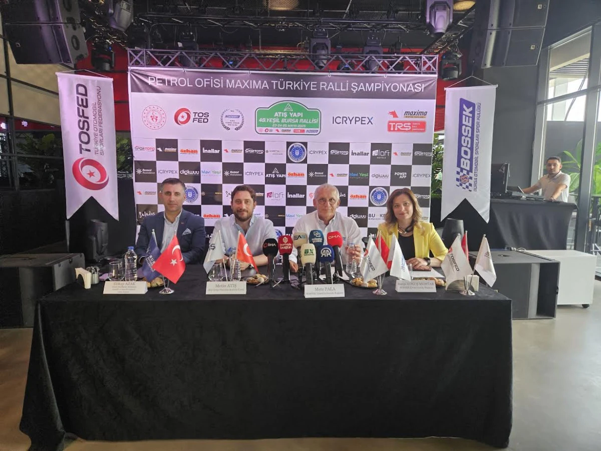 YEŞİL BURSA RALLİSİ 49. KEZ START ALACAK