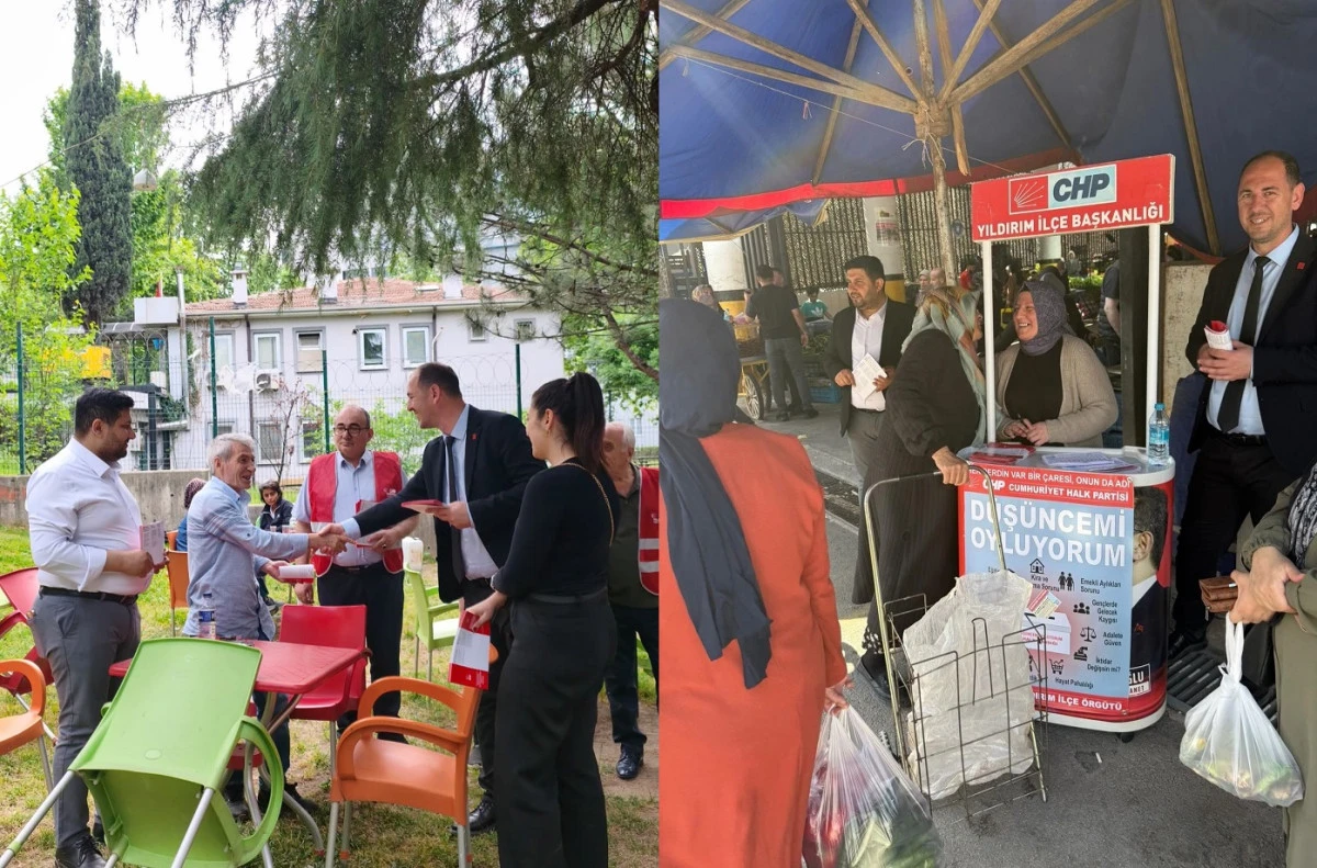 Yıldırım CHP&rsquo;den Sokak Sokak Değişim Mesajı