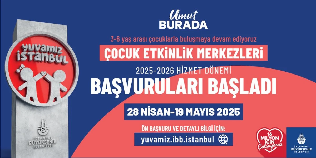 YUVAMIZ İSTANBUL YENİ DÖNEM BAŞVURULARI BAŞLADI